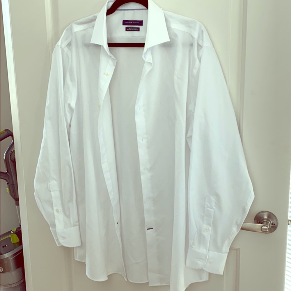 Brand New Tommy Hilfiger White Dress Shirt